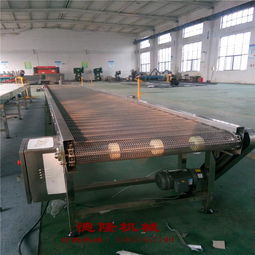 德隆工廠直銷 不銹鋼網(wǎng)帶傳送帶自動化輸送設備，食品專用解決方案